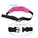 Sungrace Toddler Car Seat Baby Infant Sleeping Head Support, Safety Stroller Sleeping Belt, Kids and Baby Safety Car Seat Neck Relief Head Support Band Sleep Strap with Adjustable Belt(Star, Pink)