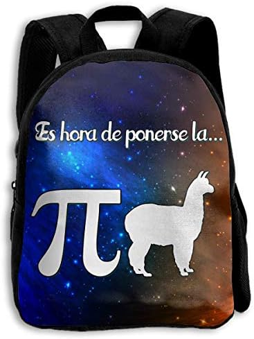 Cute Llama Pi Pijama Boys Girls Character Casual School Backpacks Travel Bag