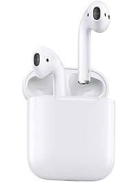 Apple MMEF2AM/A AirPods Wireless Bluetooth Headset for iPhones with iOS 10 or Later White