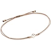 Zoe Chicco Women's 14k Gold Midi Bitty Mushroom Cord Bracelet, 14k Yellow Gold, One Size