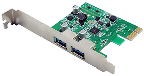 VisionTek Products Two Port USB 3.0 x1 PCIe Internal Card for PCs and Servers - 900869