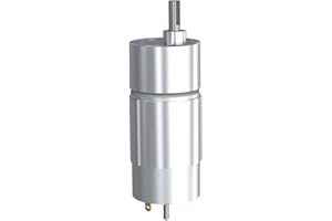 Anreak DC 12V 18W 142RPM High Torque Low RPM Micro Gear Brushed Motor Double Shaft (GB37-555-12-142)