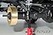 SSD RC Pro Aluminum Rear Lockouts for SCX10 II (Black)