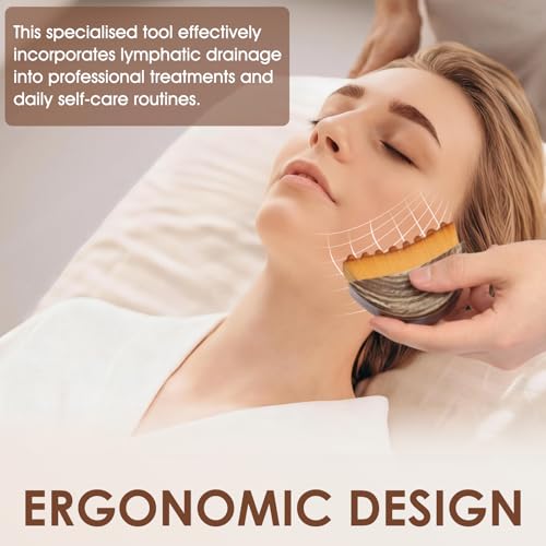 2 PCS Lymphatic Contour Face Brush, Loving Care Massager, Tightening & Lifting Lymphatic Drainage Face Brush, Relexing Facial Brush