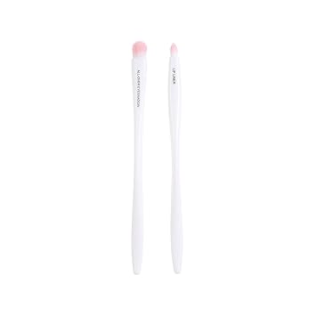 MINISO Eyeshadow and Lip Liner Brush Eyes Make-up Set Kit for Women (White)