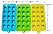 Lepilion Premium Silicone Candy Molds & Ice Cube Trays | FDA Approved Food Grade Silicone BPA FREE | Chocolate, Candy, Gummy, Jelly, More | Hearts, Stars, Shells Shape