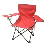Redmon for Kids, Kids Folding Camp Chair, Red