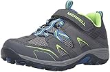 Merrell Trail Chaser Hiking Shoe (Little Kid/Big Kid), Grey/Blue, 13.5 M US Little Kid
