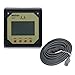 Sun YOBA MT-5 LCD Display Remote Meter for Solar Regulator, Come with 2 Meters Cable, for Tracer MPPT series Tracer1210RN, Tracer1215RN, Tracer2210RN, Tracer2215RN, Tracer3215RN, Tracer4210RN