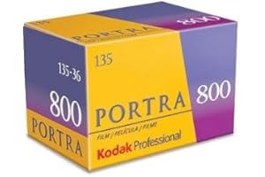 Kodak Professional PORTRA 800, ISO 135, 35-pic, 1 Pack – Colour Photographic Film (ISO 135, 35-pic, 1 Pack, 1 pc (S))