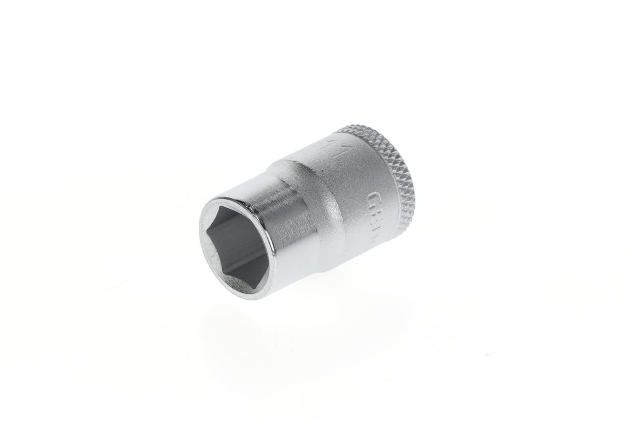 GEDORE Socket, 3/8" 10 mm drive, Hexagonal, 11 mm width, Tool, 30 11, Chrome-plated steel