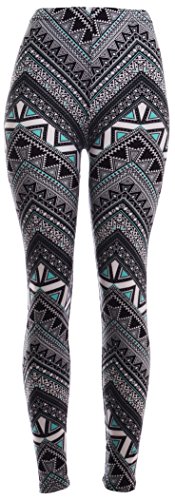 PLUS SIZE Printed Leggings (Peridot)
