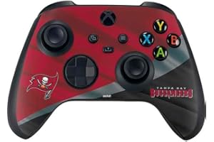 Skinit Decal Gaming Skin Compatible with Xbox Series X Controller - Officially Licensed NFL Tampa Bay Buccaneers Design