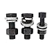 NewYall Black Tow Towing Trailer Hitch Receiver w/Screws