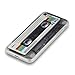 iPhone 8 Hard case/iPhone 7 Hard Case TPU Bumper Anti-Scratch Heavy Duty Back Cover for iPhone 7 4.7 Inch (White Cassette Fe90)