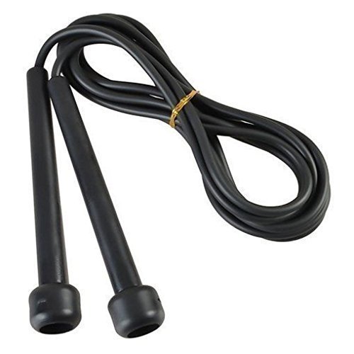 ND Sports Boxing Fitness Speed Skipping Jump Rope 2-Piece Set, Black, One Size