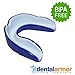 Dental Armor Sport Mouth Guard by Sparkling White Smiles - Athletic Mouth Guards - BPA Free - Fit Any Size Mouth - Free Carrying Case for Mouthguard (Blue)