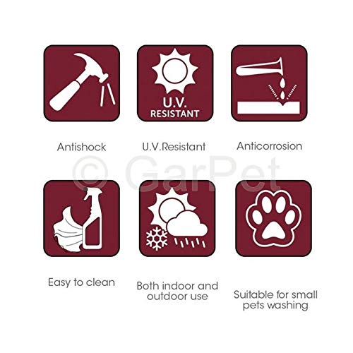 Waschbecken Set Ausgussbecken Kunststoff Werkstatt Keller Garten Waschtisch – Bild 7