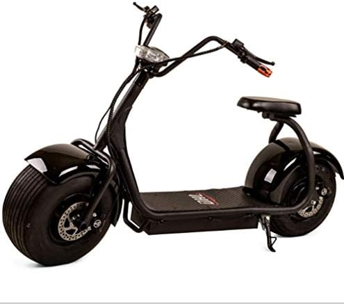 OOBY Q1 Harley Electric Motorcycle Adult Scooter-Multiple Colors To Choose From-20A,Black
