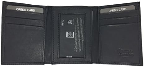 Streetwise Security Products LW2007 Leather Wallet Trifold with RFID Protection