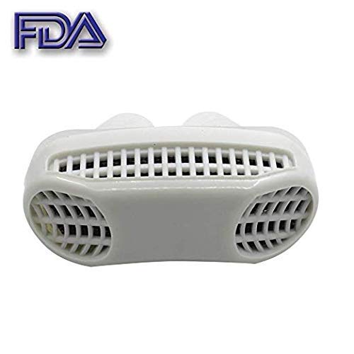 Yeesun Anti Snoring Devices S2 - Snoring Solution Snore Nasal Dilators - Nose Vents Clip Snore Stopper to Ease Breathing and Snoring for Natural and Comfortable Sleep (White)