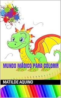 Livro Mundo Mágico Para Colorir