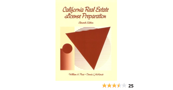 Amazon Com California Real Estate License Preparation 9780324143522 Pivar William H Books