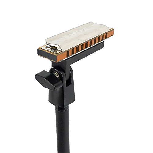 Harmonica Holder Hands Free Quick Change Swiveling Mic Stand