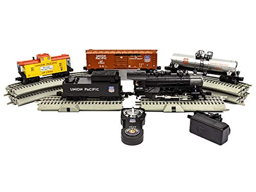 Lionel Union Pacific Flyer LionChief 0-8-0 Set with Bluetooth Capability, Electric O Gauge Model Train Set with Remote, Multi