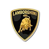 Lamborghini Logo Sticker Decal for Car Window, Bumper, Laptop, Skateboard, Wall, ETC. (3