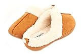 Floopi Womens Indoor Outdoor Fur Lined Clog Slippers | Memory Foam Furry House Slippers