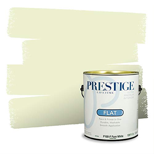 PRESTIGE Paints Interior Paint and Primer In One, 1-Gallon, Flat, Comparable Ma…