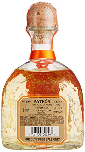 Patrón Tequila Reposado 40% Vol. 1l in Geschenkbox – Bild 4