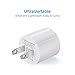USB Wall Charger, 2-pack Rapid Portable USB Travel Wall Charger Phone Charger Adapter for iPhone iPod iPad Samsung Htc Nexus Nokia (2 pack White)