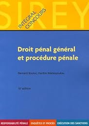 Droit pénal général et procédure pénale