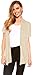 Red Hanger Cardigans for Women - Short Sleeve Womens Open Cardigan Sweaters (Stone-XL)