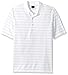 Greg Norman Men's Protek Micro Pique Stripe Polo