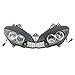 XFMT Motorcycle Front Headlight Head Lamp Assembly For Yamaha YZF R6 2003-2005 YZF R6S 2006-2009