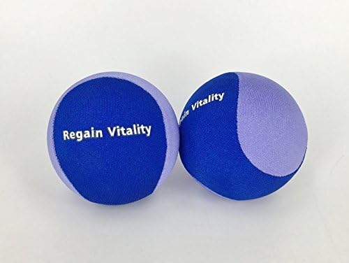 Regain Vitality Hand Therapy Stress Relief Ball 2 Pack - Hand Exercise & Strengthening