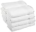 Superior Egyptian Cotton 8-Piece Hand Towel Set, Towel Basics For Quick Dry, Absorbent Small Towels, Facial, Spa, Kitchen, Bathroom Essentials, Apartment, Guest Bath, Soft, Washcloth, White
