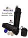 Smuggle Mug BoozeBrella Umbrella Flask | 9 oz Disguised Flask | Convenient & DIscreet Hidden Alcohol Flask | Looks and Feels Real | Great For Concerts & Sports (Black)