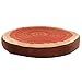 Round Wood Tree Soft Plush Chair Seat Cushion Stump Shaped Pillow (Wood, 32x32x4.5CM)