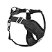 Gooby - Comfort X Step-in Harness, Choke Free Small Dog Harness with Micro Suede Trimming and Patented X Frame, Black, Small