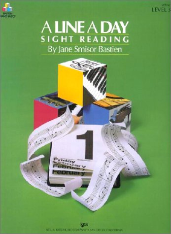 WP262 - Bastien Line a Day Sight Reading - Level 3