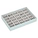 Stackers Duck Egg Blue Classic 25 Section Jewelry Box
