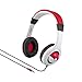 Pokemon Pokeball Kids Headphones, Adjustable Headband, Stereo Sound, 3.5Mm Jack, Wired Headphones for Kids, Tangle-Free, Volume Control, Foldable, Childrens Headphones Over Ear for School Home, Travel
