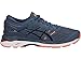 ASICS Women's Gel-Kayano 24 Running Shoes, 8M, Smoke Blue/Dark Blue/CANTELOUP