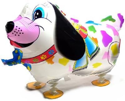 PartynBalloon ™ Beautiful Colorful Dog Walking Animals Pet Party Balloon P0019 Mobile Phone Apps Special Edition