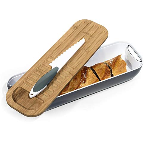Saveur &d gustation Corbeille + Planche A Pain + Couteau... en promo sur Amazon