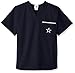 NFL Scrub Dudz Solid Scrub Top, Dallas Cowboys, Navy